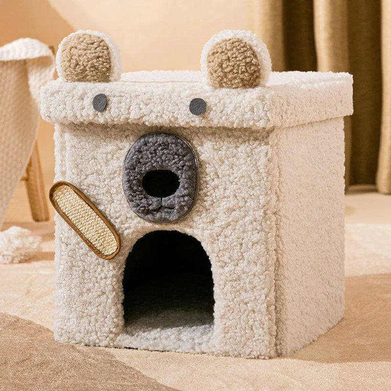 Animal Series Foldable Soft Cat Cave Cat House